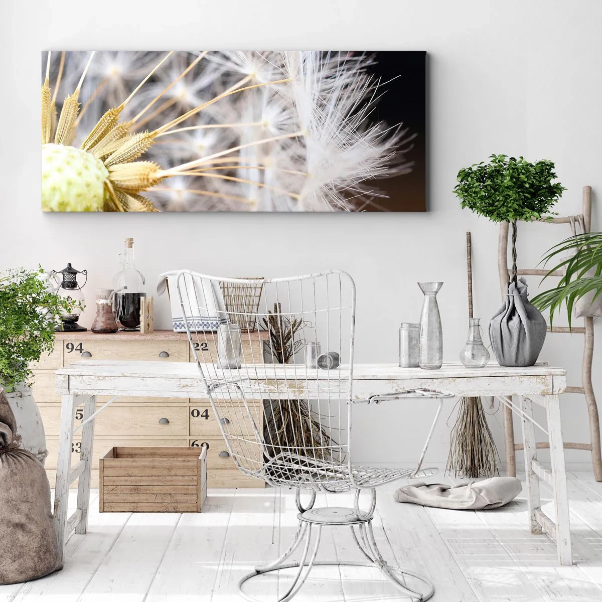 Tablou pe pânză - Chiar înainte de zbor... - 140x50 cm