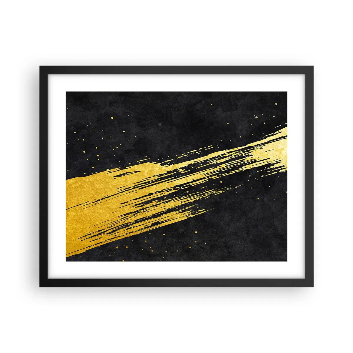 Poster în ramă neagră - Salt în hiperspațiu - 50x40 cm