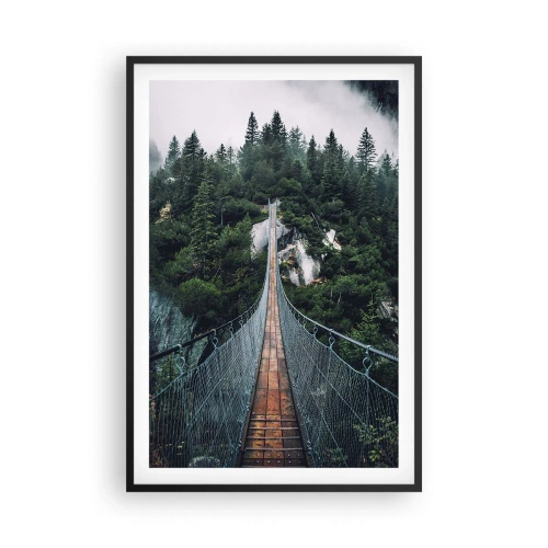 Poster în ramă neagră - Numai pentru vulturi - 61x91 cm