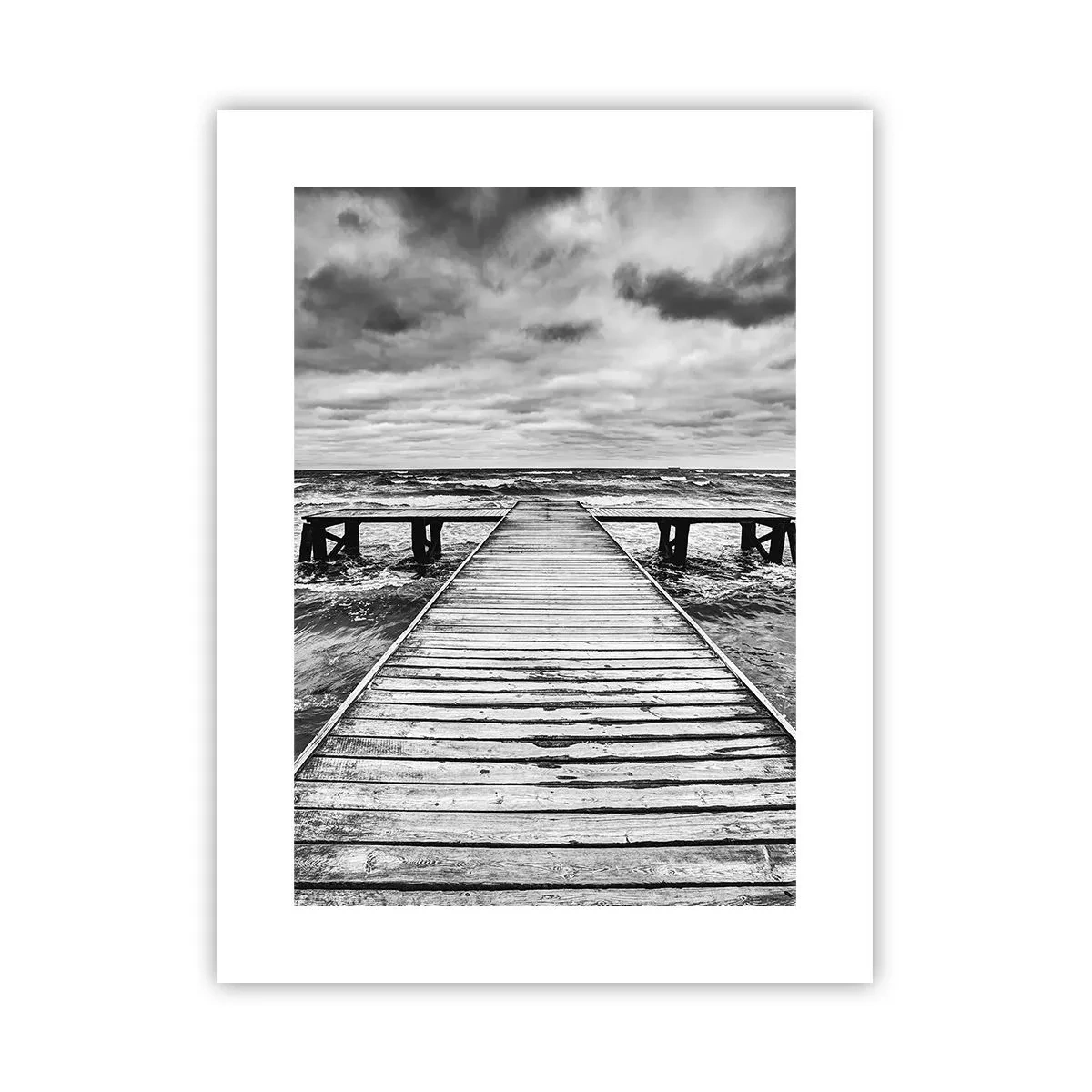 Poster - Aștept ca vântul să fugărească... - 30x40 cm