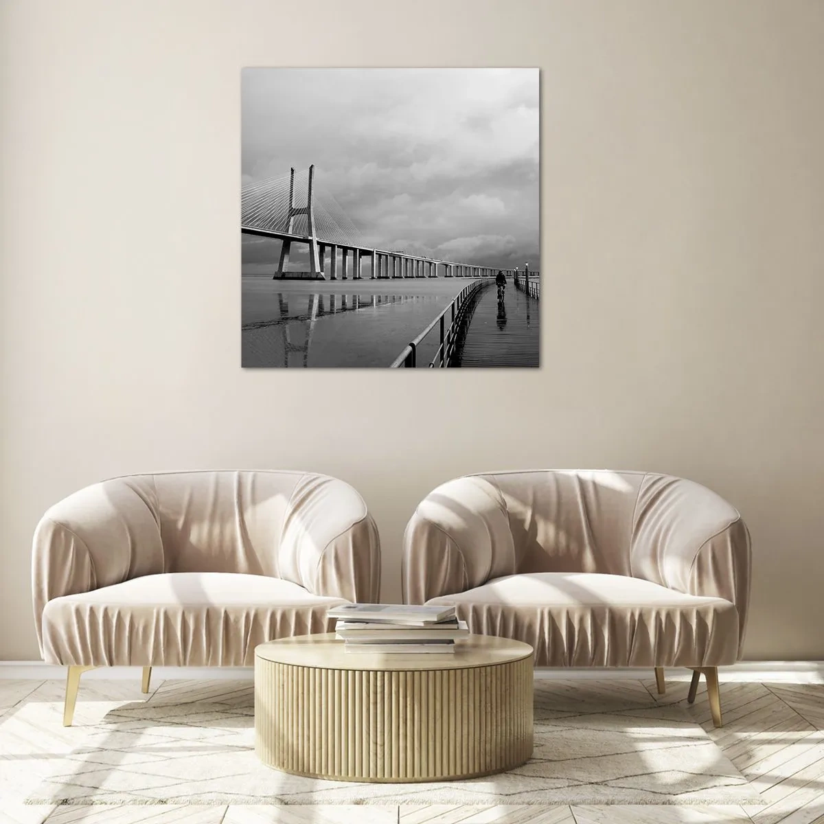 Tablou pe sticlă - Pentru fiecare ceva - 30x30 cm