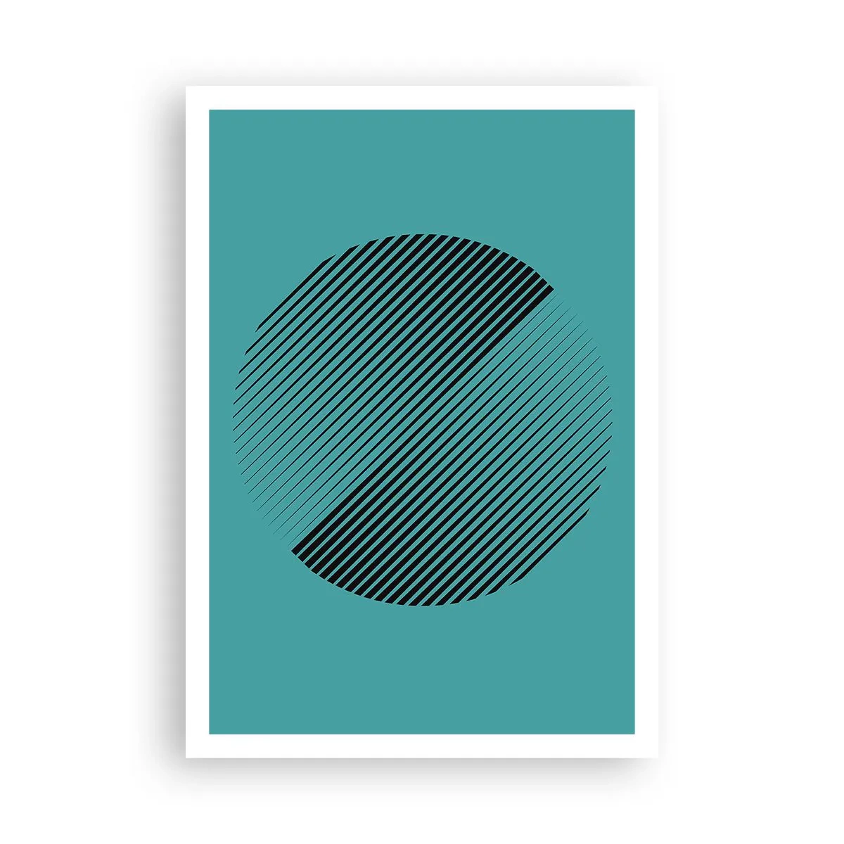 Poster - Cercul - o variație geometrică - 70x100 cm