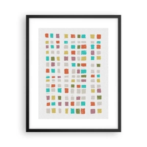 Poster în ramă neagră - Joc necunoscut - 40x50 cm