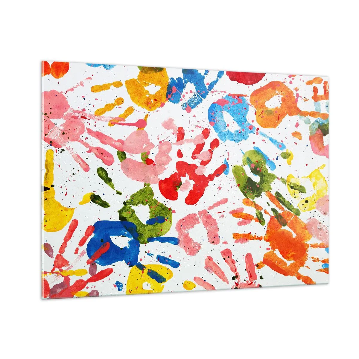 Tablou pe sticlă - Du-te după urmele - 100x70 cm