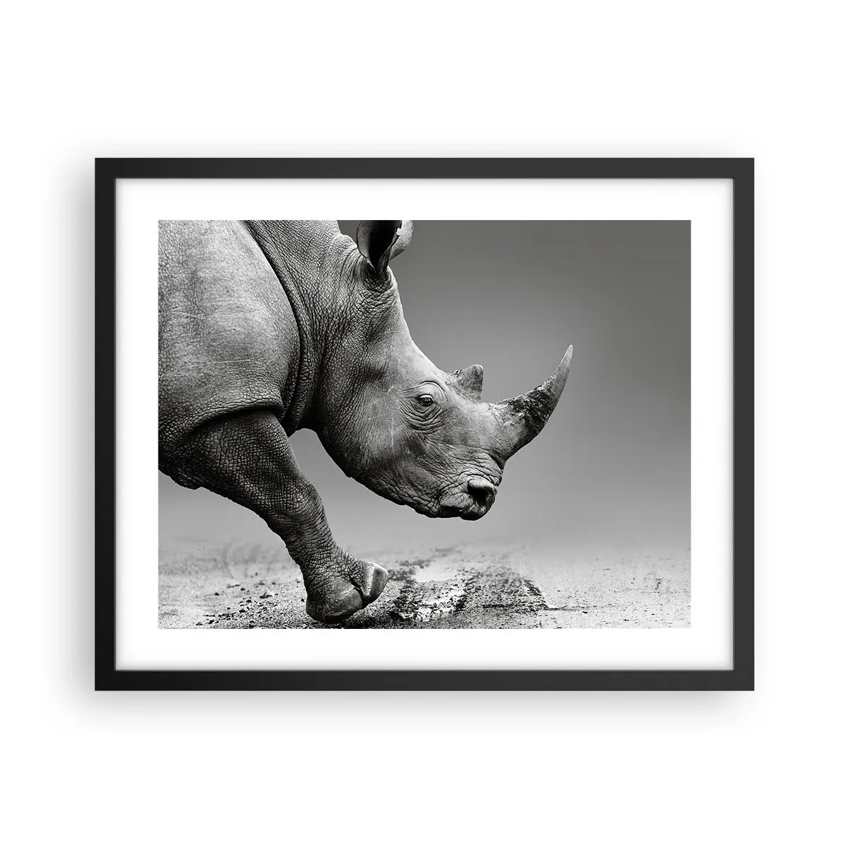 Poster în ramă neagră - O forță de neoprit - 50x40 cm