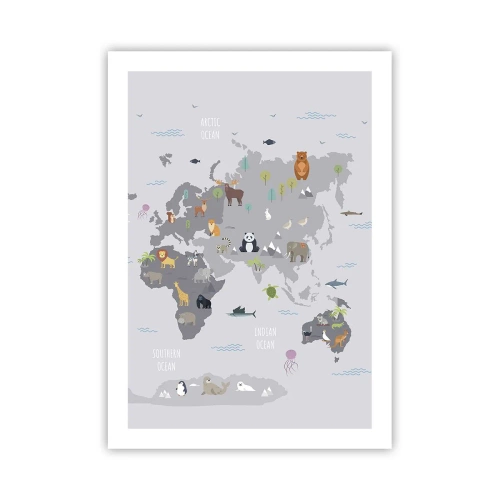 Poster - Spune-mi de unde ești... - 50x70 cm