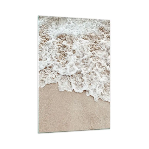 Tablou pe sticlă - Mă întorc imediat - 70x100 cm