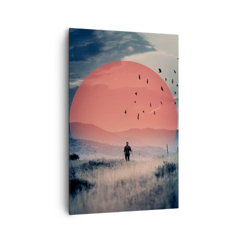 Tablou pe pânză Canvas - Se simt bine acolo unde sunt - 80x120 cm