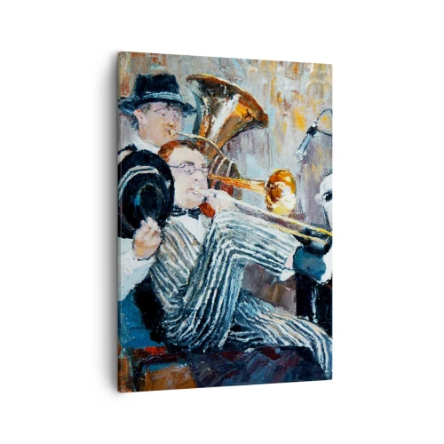 Tablou pe pânză - Numai jazz - 50x70 cm
