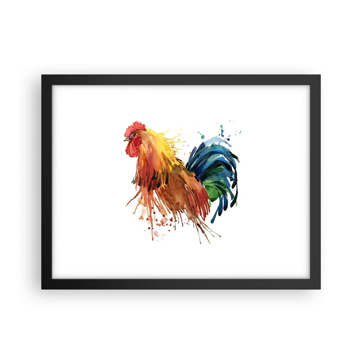 Poster în ramă neagră - Haina regală, mândria regală - 40x30 cm