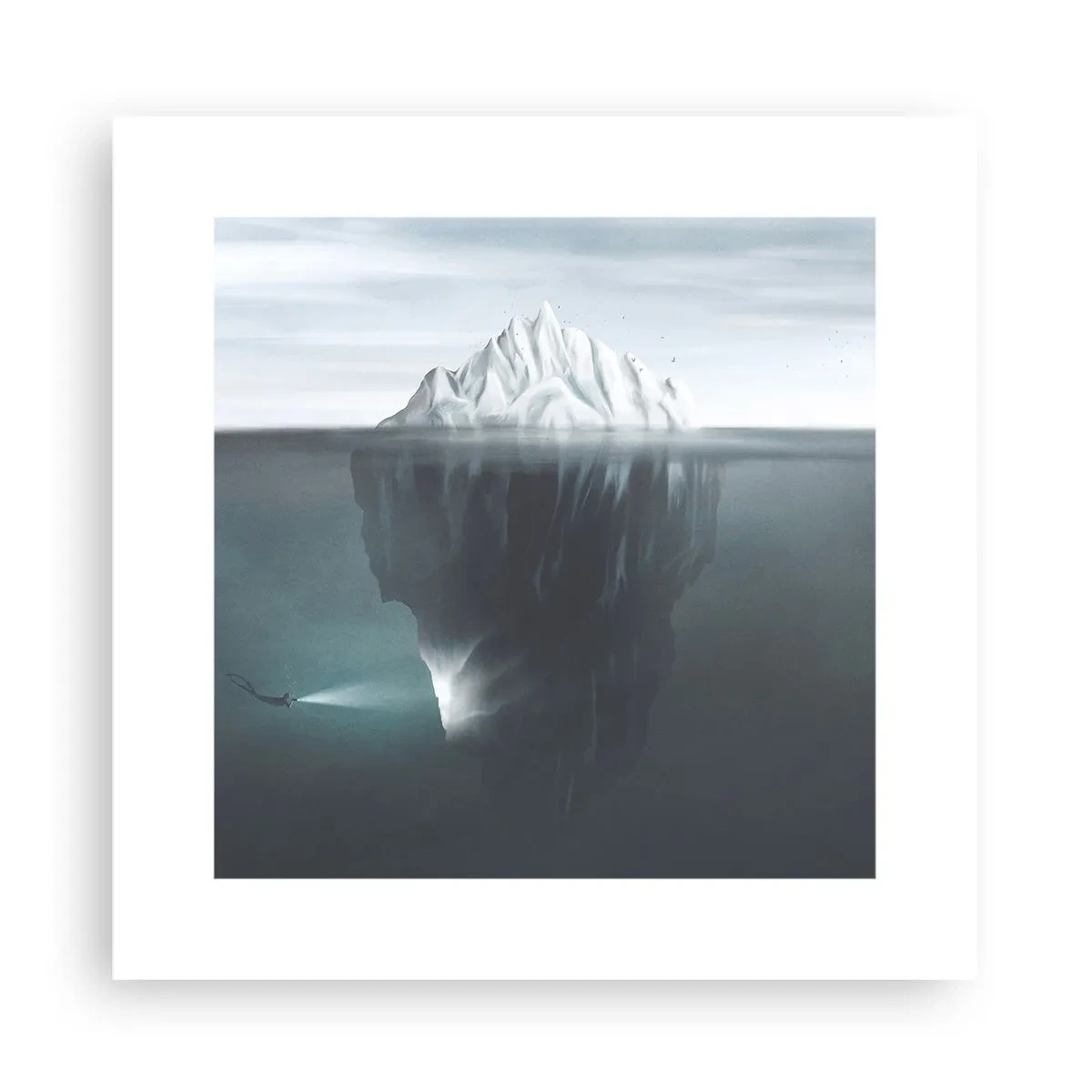 Poster - Un mister subacvatic - 30x30 cm