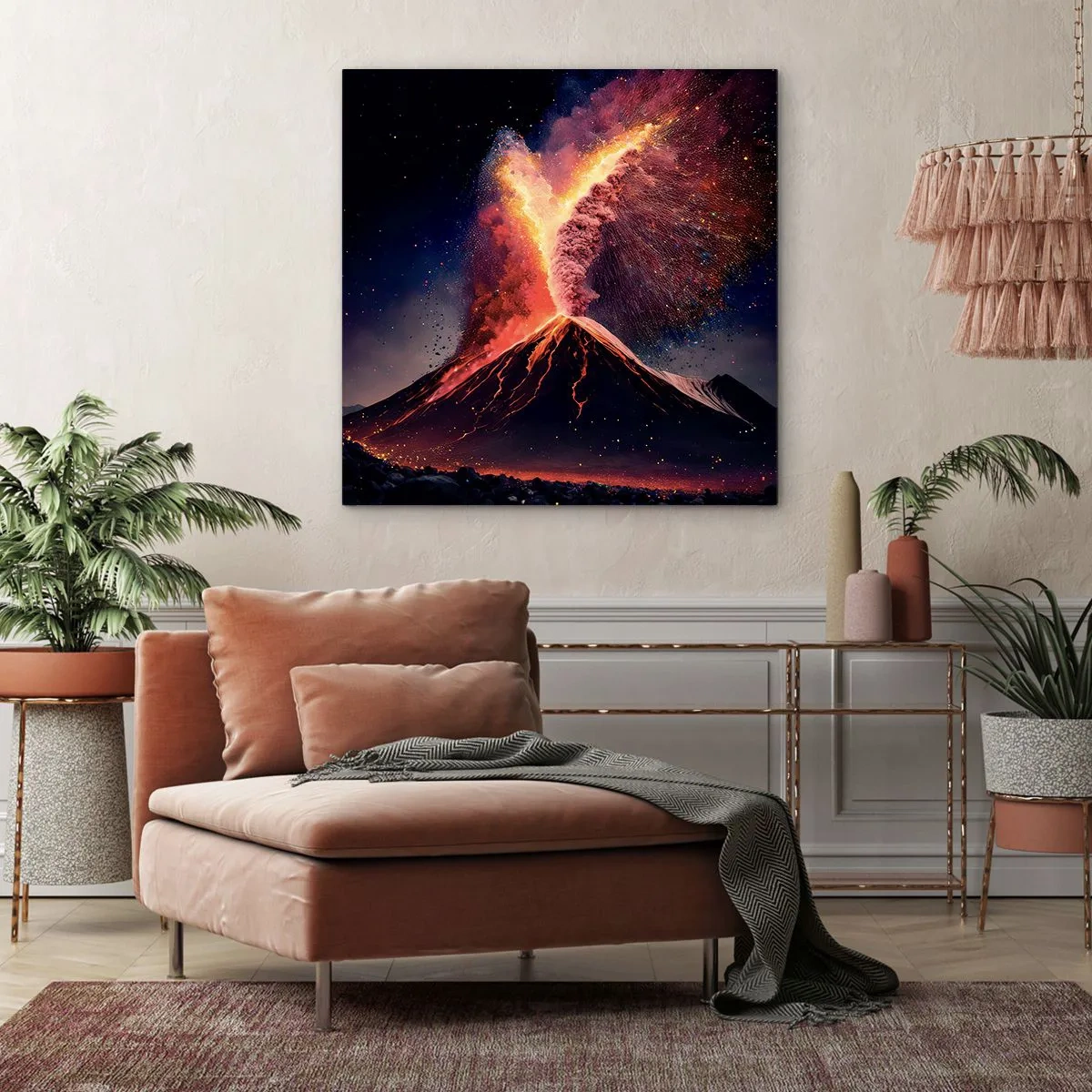 Tablou pe pânză - Frumusețe și groază - 30x30 cm