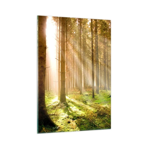 Tablou pe sticlă - Spiridușii sunt pe cale să apară - 50x70 cm