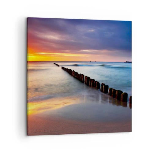 Tablou pe pânză - Ascultă tăcerea - 50x50 cm