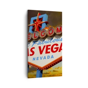 Tablou pe pânză - Pentru un zâmbet din partea destinului - 45x80 cm