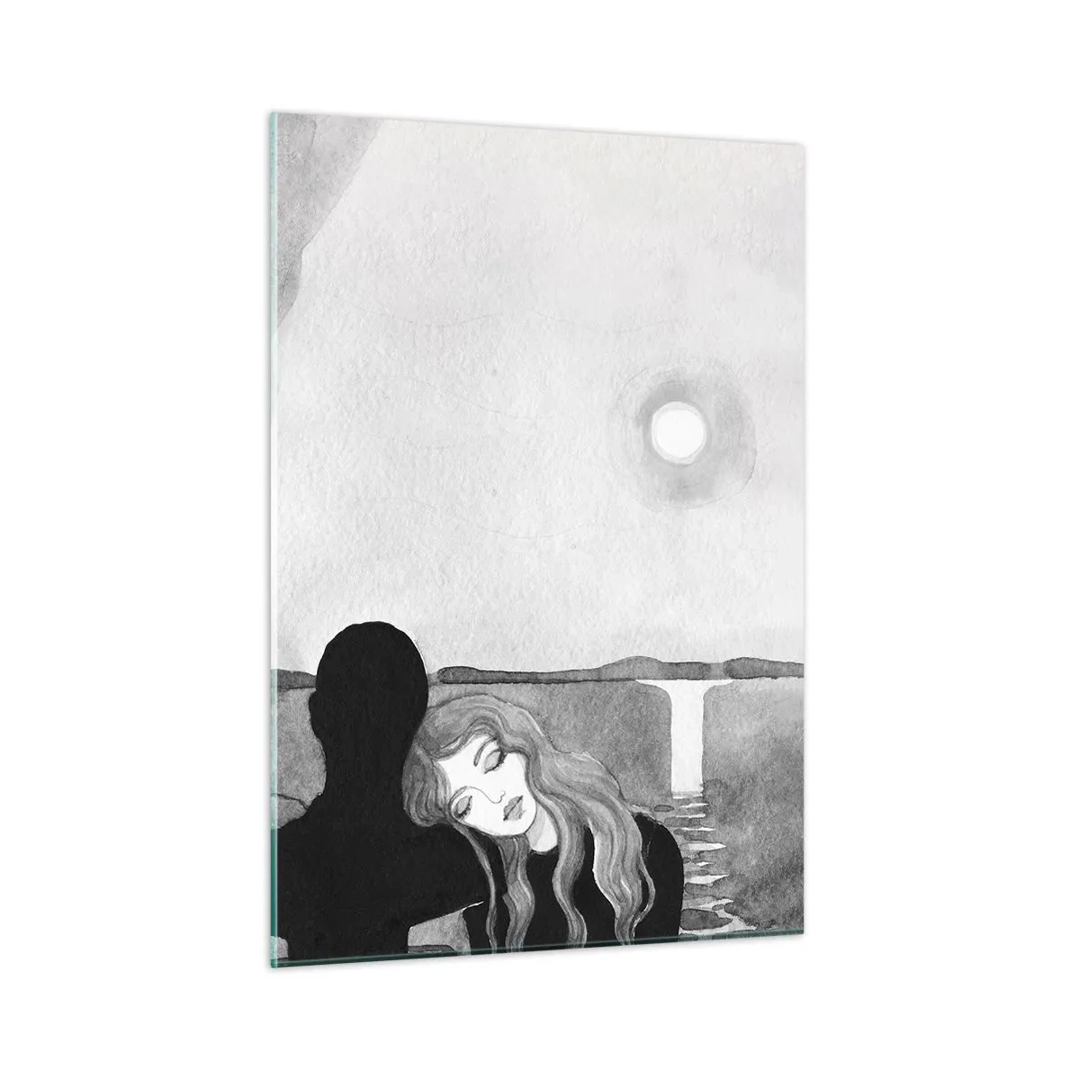 Tablou pe sticlă - Întotdeauna un mister - 50x70 cm