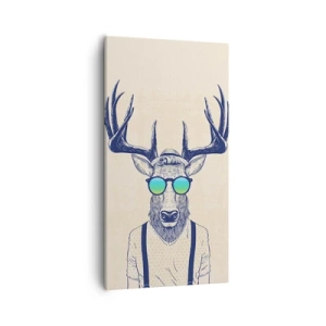 Tablou pe pânză - Și la cine te așteptai? - 55x100 cm