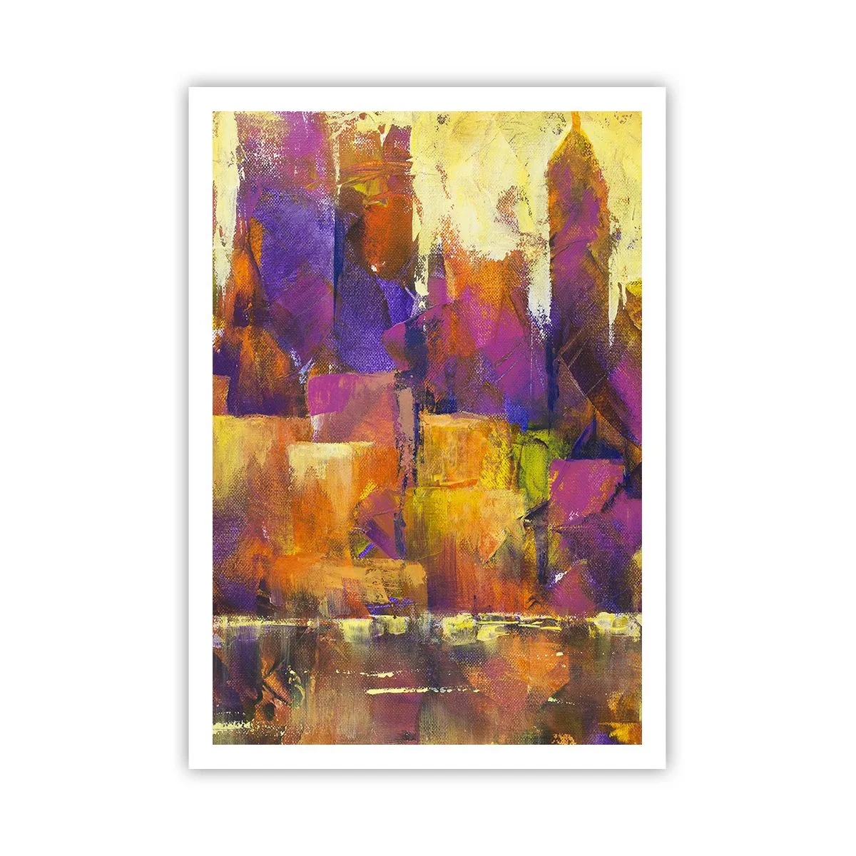 Poster - Compoziția metropolitană - 70x100 cm