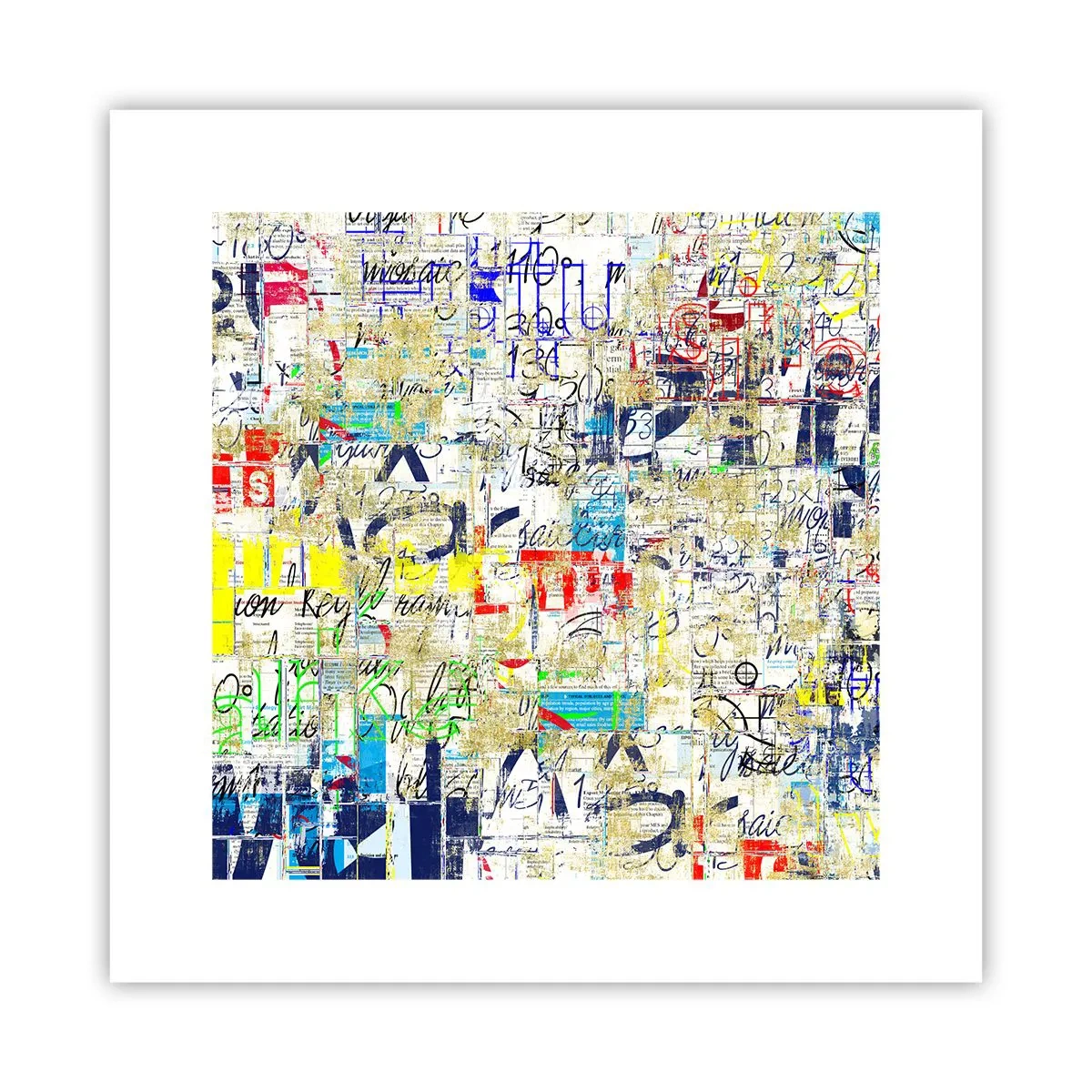 Poster - Pur și simplu plăcut pentru ochi - 30x30 cm