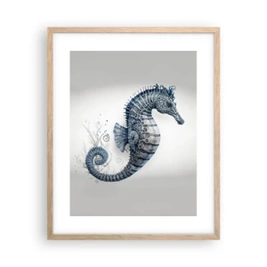 Poster în ramă de stejar deschis - O glumă inocentă a naturii - 40x50 cm