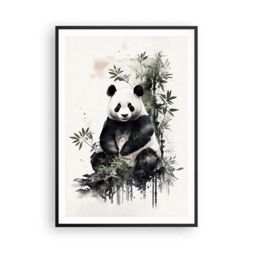 Poster în ramă neagră - Salutări din China - 70x100 cm