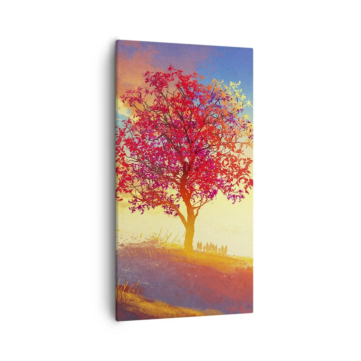 Tablou pe pânză - Pelerin la destinație - 55x100 cm