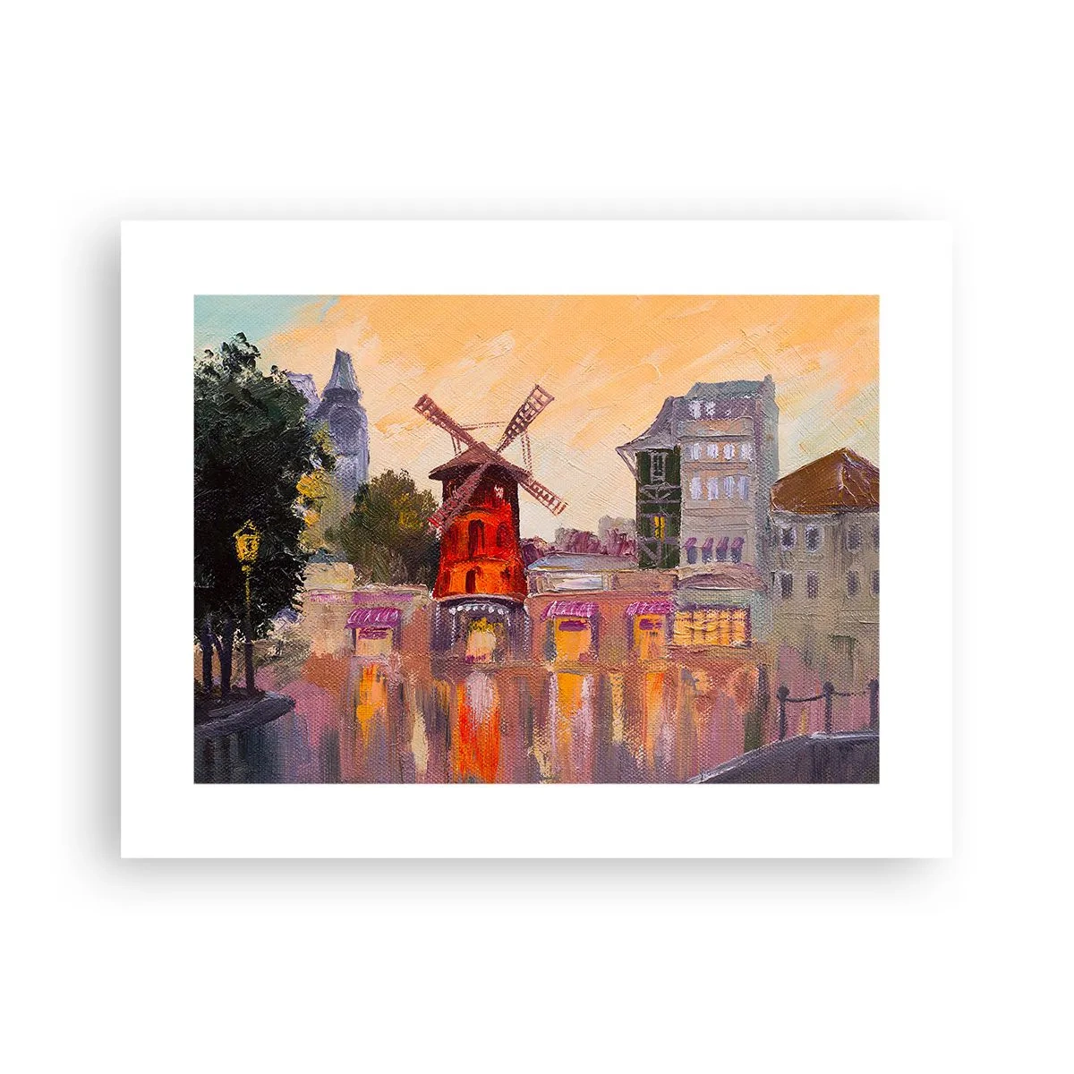 Poster - Icoane pariziene - Moulin Rouge - 40x30 cm