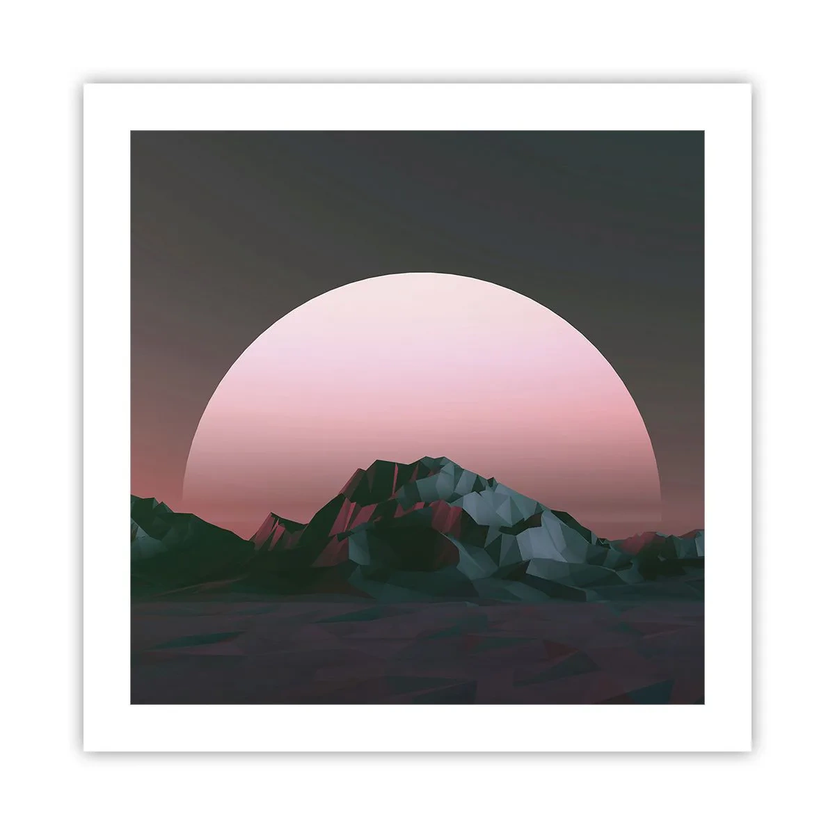 Poster - Într-o galaxie învecinată - 50x50 cm