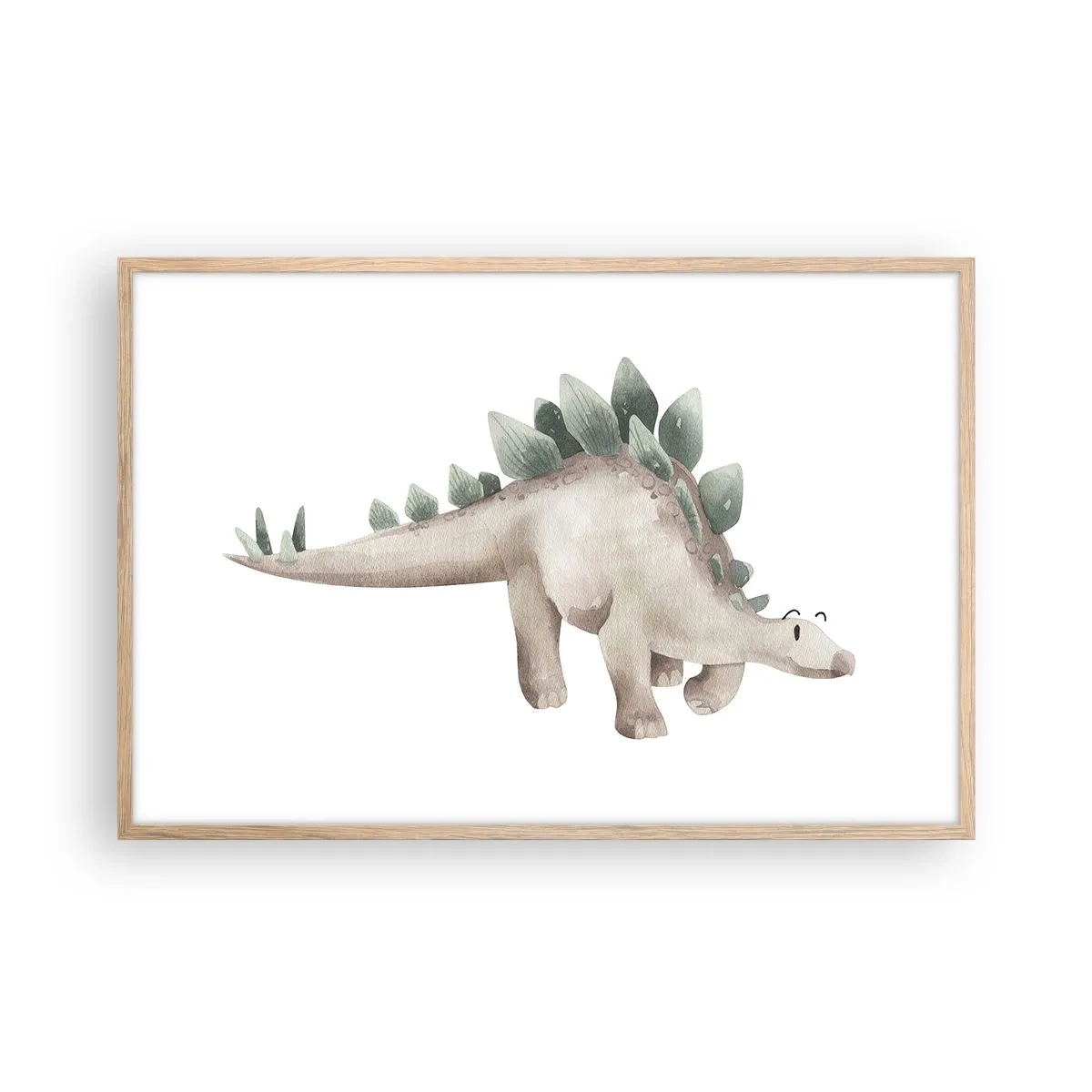 Poster în ramă de stejar deschis - Prietenul tău - 91x61 cm