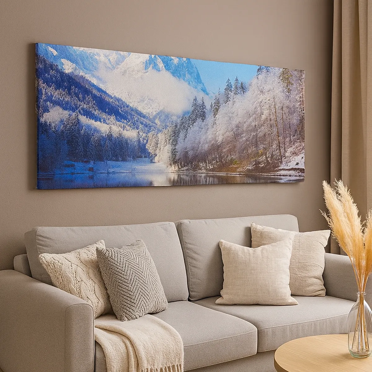 Tablou pe pânză - Veghe de zăpadă - 30x30 cm