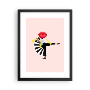 Poster în ramă neagră - Artă pop suprarealistă - 30x40 cm
