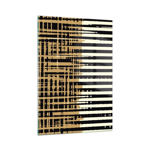 Tablou pe sticlă - Abstracție arhitecturală - 50x70 cm