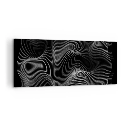 Tablou pe pânză - Dansul luminii în spațiu - 120x50 cm