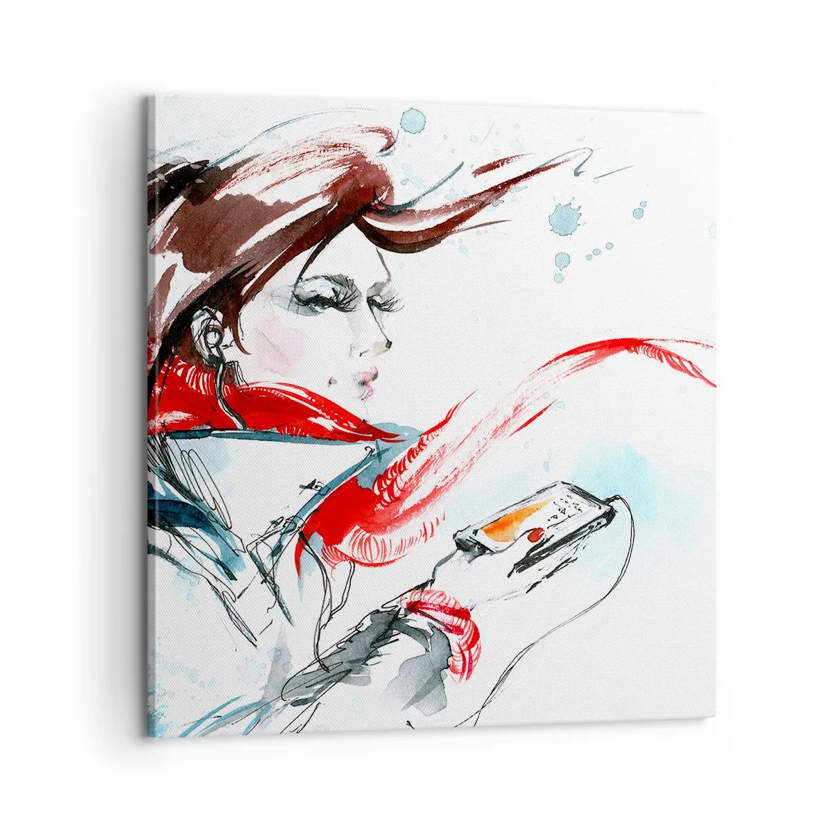 Tablou pe pânză - Ceva cântă în mine - 60x60 cm