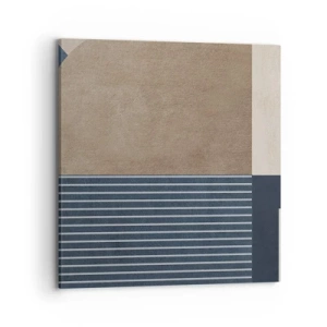 Tablou pe pânză - Compoziție de simplitate și rotunjime - 70x70 cm