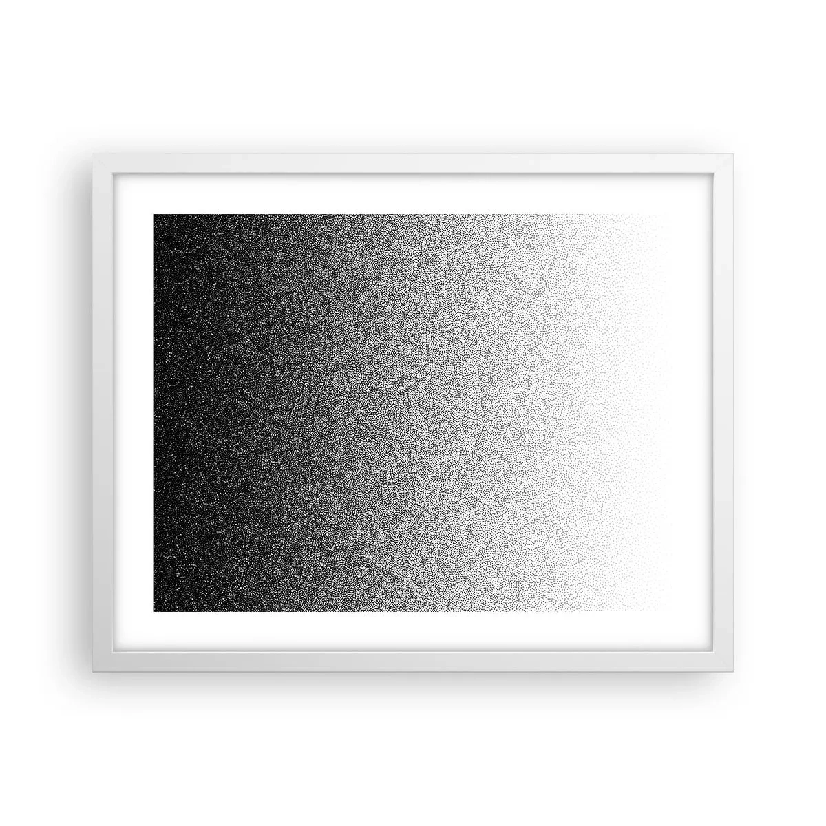Poster în ramă albă - Spre lumină - 50x40 cm