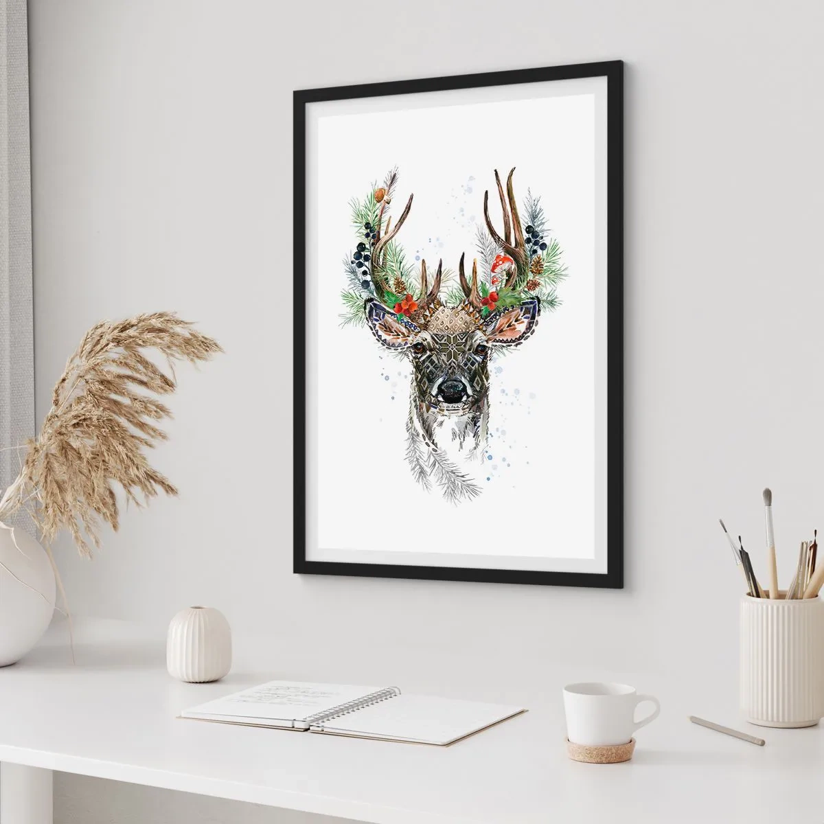 Poster în ramă neagră - În ținută festivă - 70x100 cm