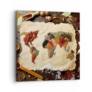 Tablou pe pânză - Toate gusturile lumii - 40x40 cm