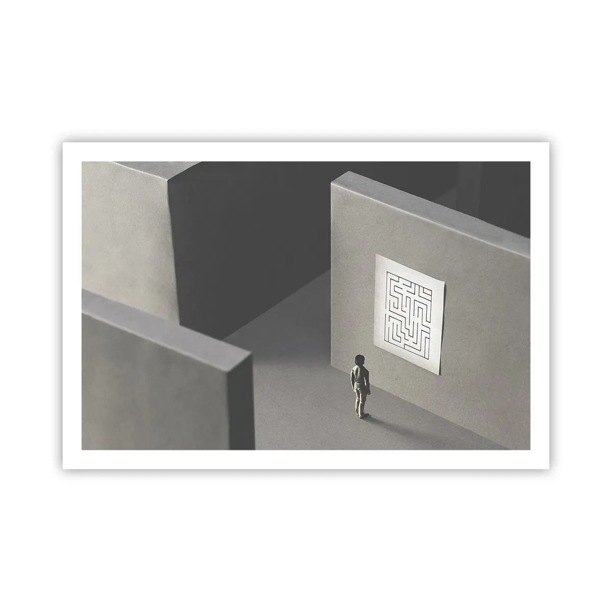 Poster - Dar unde sunt? - 91x61 cm