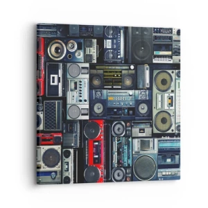 Tablou pe pânză - Nostalgie pentru anii `80. - 30x30 cm