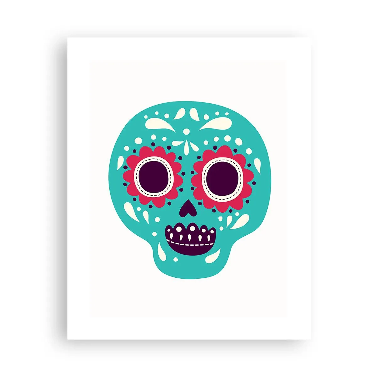 Poster - Viața - distracție până la moarte - 40x50 cm