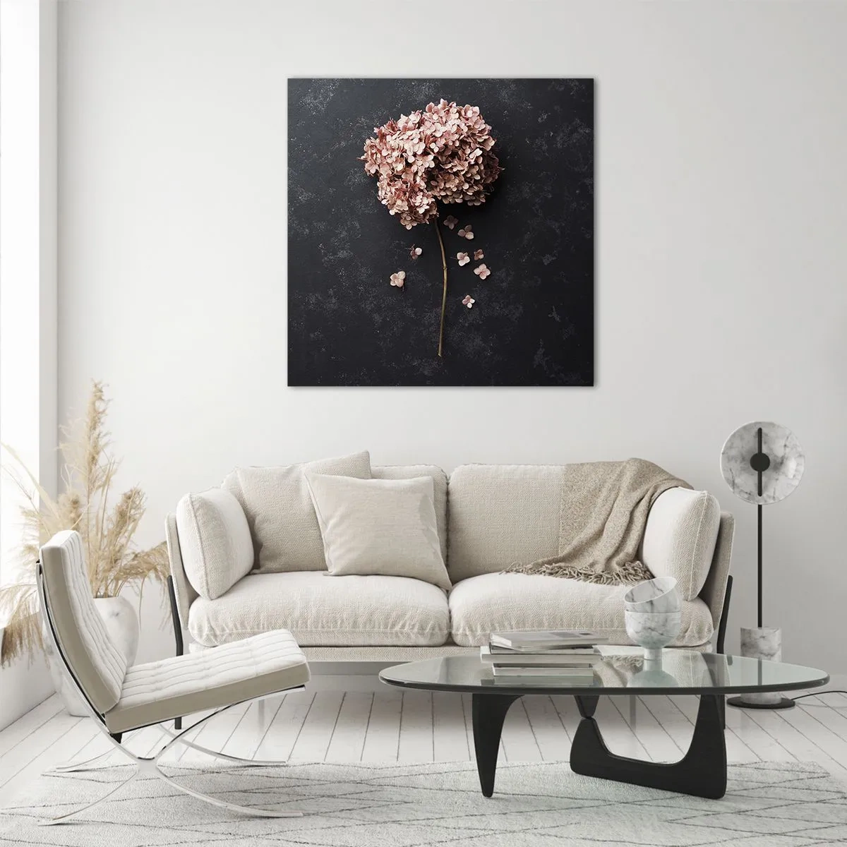 Tablou pe sticlă - Un semn cu adevărat romantic - 30x30 cm