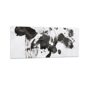 Tablou pe sticlă - Metodă în nebunie? - 100x40 cm