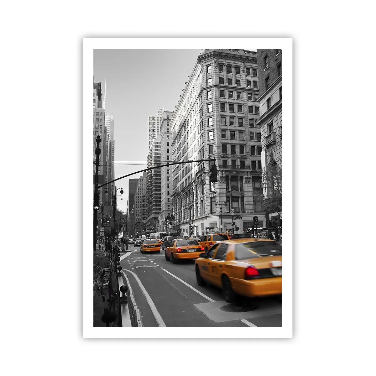 Poster - Soarele marelui oraș - 70x100 cm