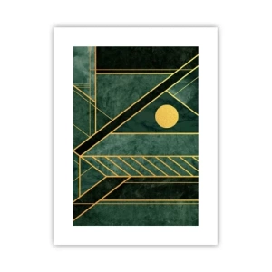 Poster - Dinamica aurului și a azurului - 30x40 cm