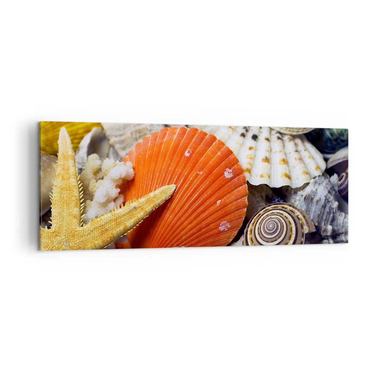Tablou pe pânză - Comorile oceanului - 140x50 cm