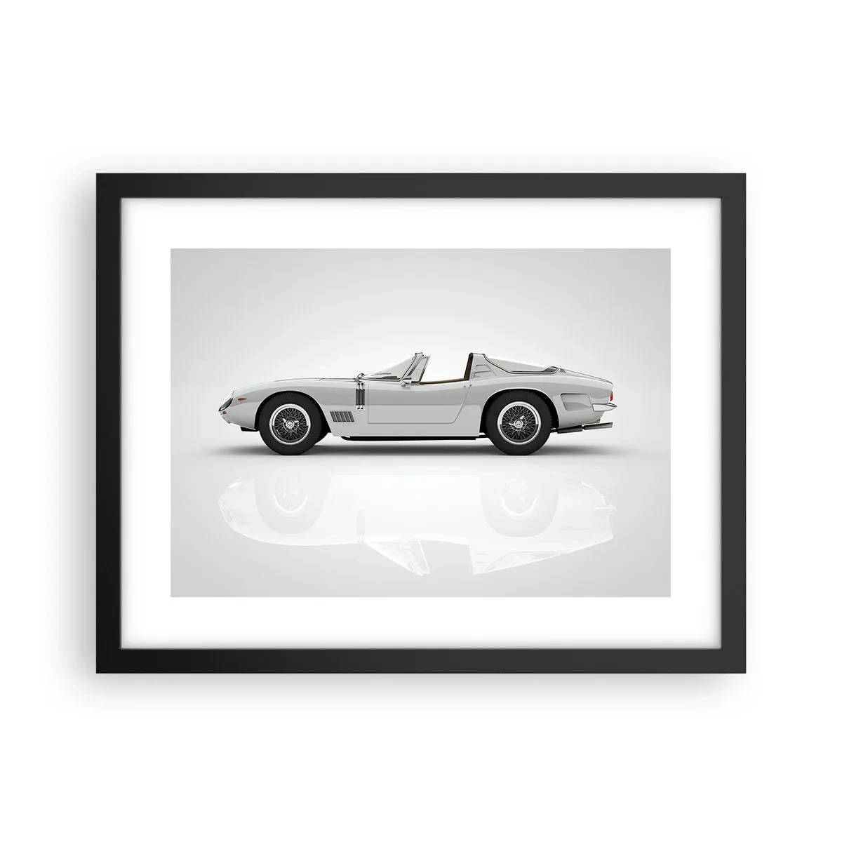 Poster în ramă neagră - Promisiunea distracției - 40x30 cm