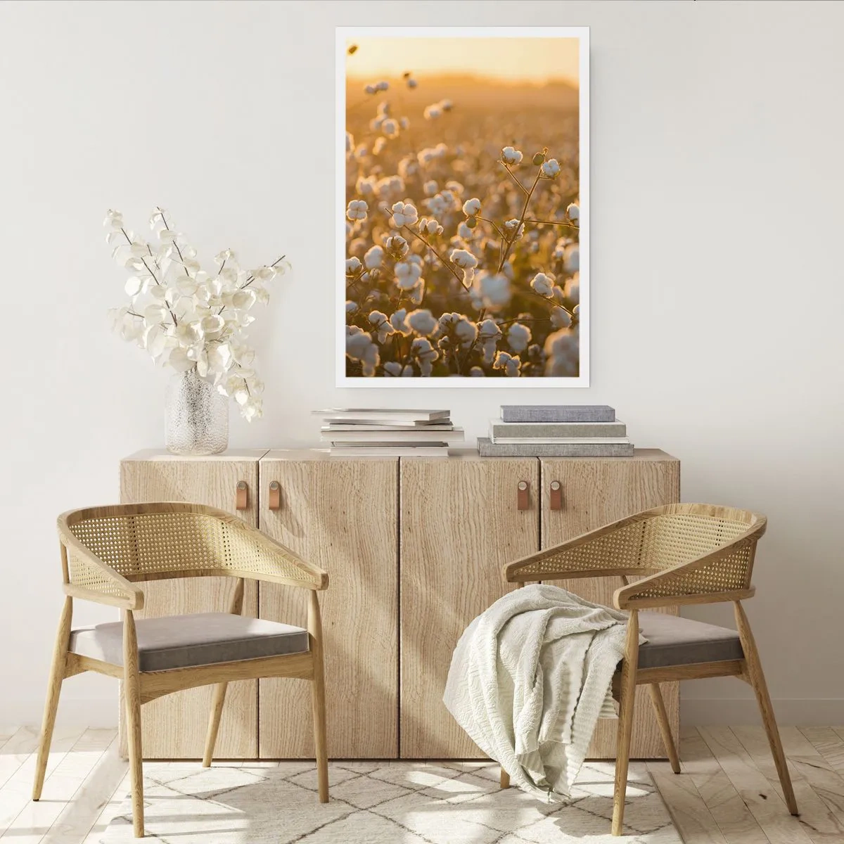 Poster - Câmp pufos - 30x40 cm