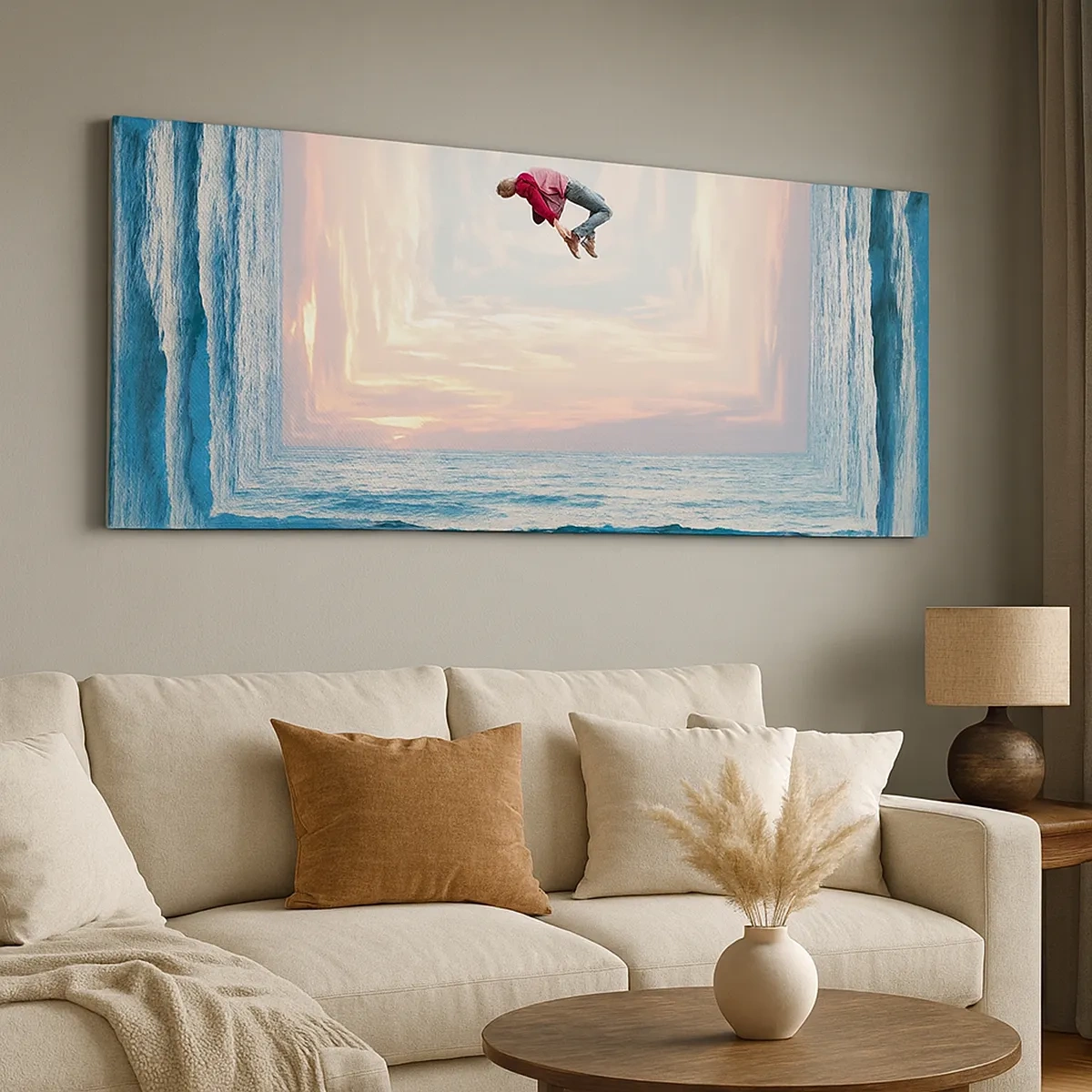 Tablou pe pânză - Spre o altă dimensiune - 30x30 cm