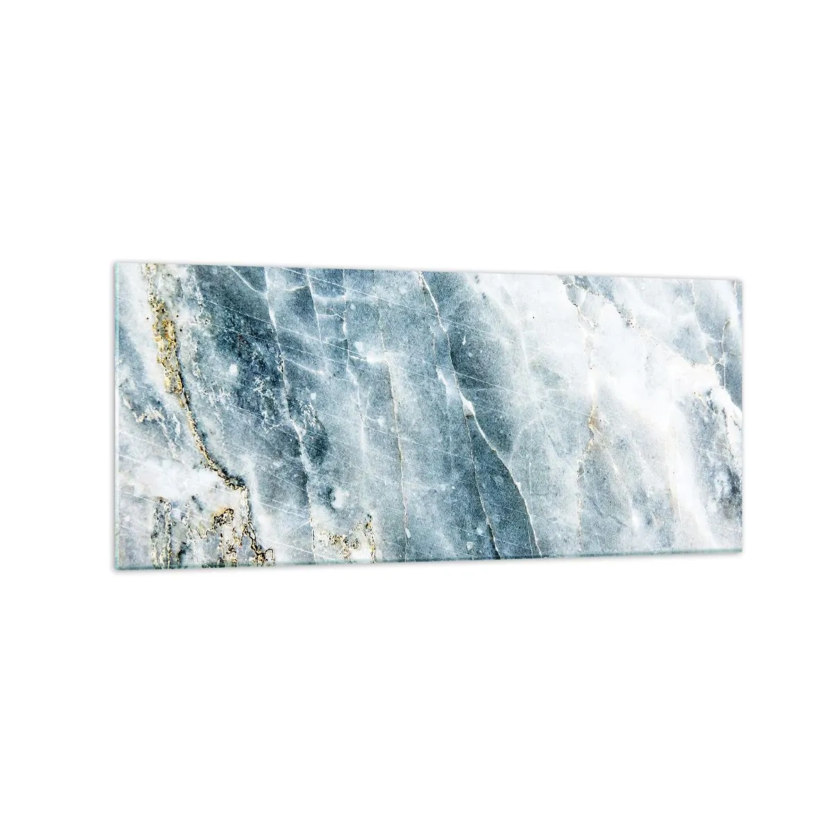 Tablou pe sticlă - Lumea de gheață - 120x50 cm